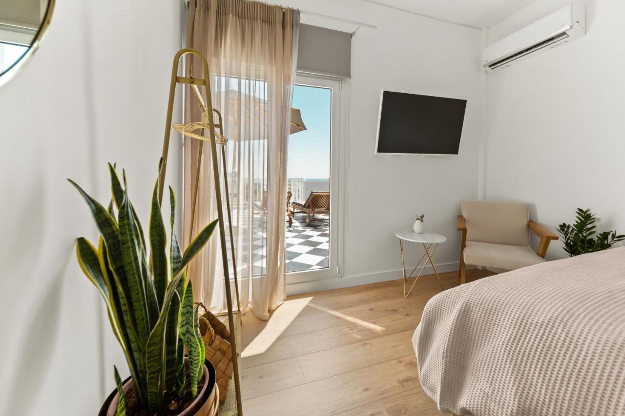 Luxurious Apartment With Big Sea View Terrace - Central Location 雅典 外观 照片