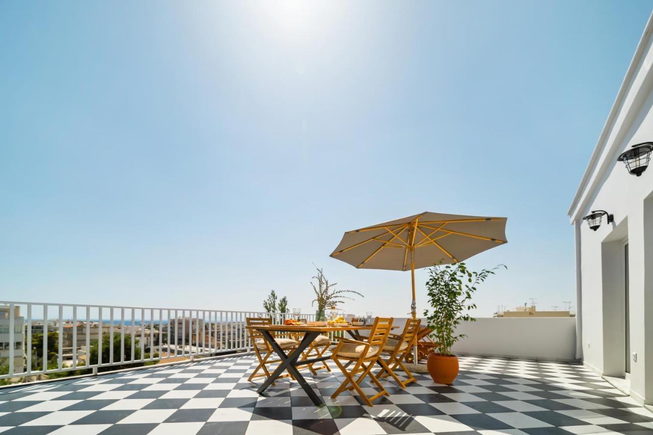 Luxurious Apartment With Big Sea View Terrace - Central Location 雅典 外观 照片
