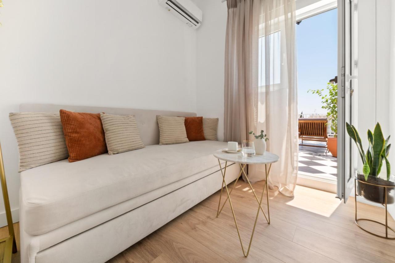 Luxurious Apartment With Big Sea View Terrace - Central Location 雅典 外观 照片